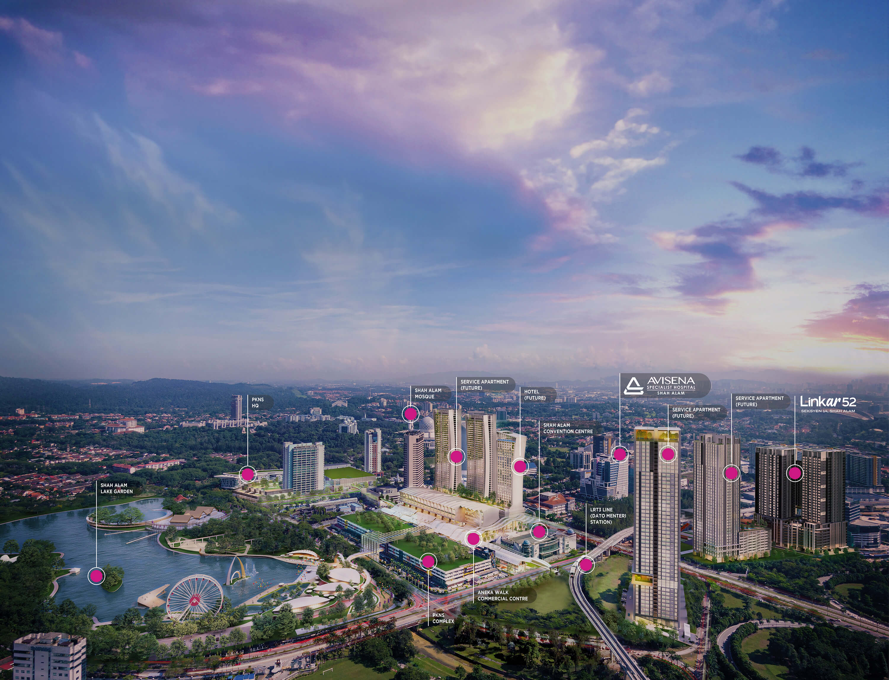 Linkar52 location in Seksyen 14 Shah Alam