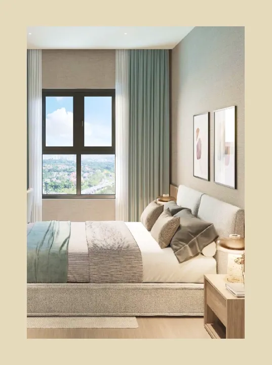 Pemandangan unit kediaman Linkar52