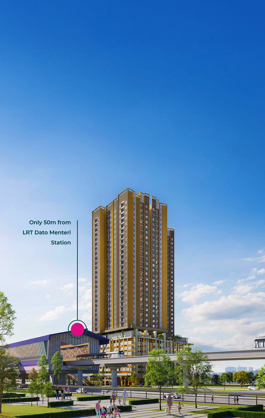 Linkar52 — 50m from Dato Menteri LRT Station, Shah Alam